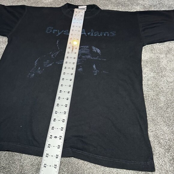 Bryan Adams 2002 Here I Am Tour T-Shirt Size Medium Music Tee Rock Pop Faded Vtg - Picture 7 of 8